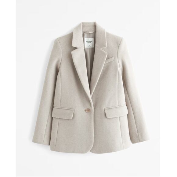 Women's Cream Blazer - Picture 1 of 9